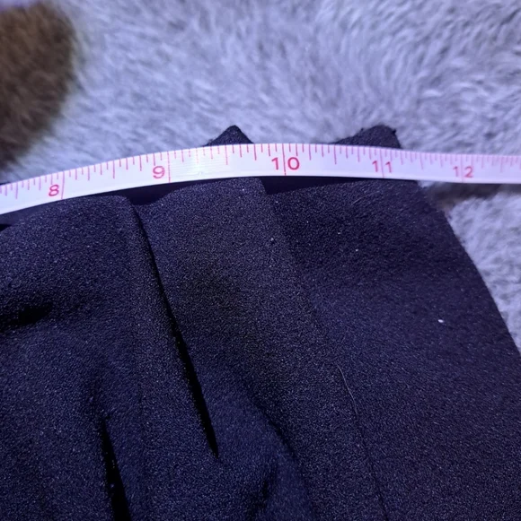 AKIRA GOTH Looking Elegant Black Wide-Leg Pants - Picture 3 of 6